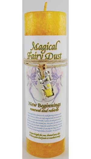 New Beginnings Pillar Candle