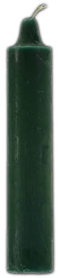 9" Green pillar