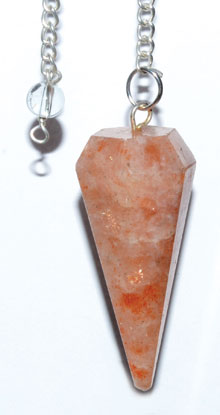 6-sided Sunstone pendulum