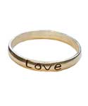 Love Band ring size 10 sterling