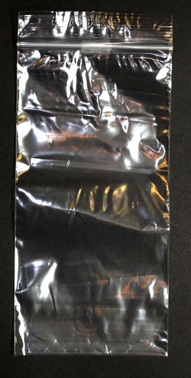 Ziplock Bags 4" x 8" 100/pkg