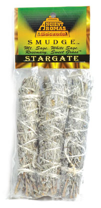 Stargate smudge 3pk 4"