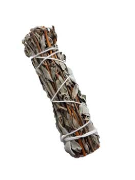 4" White Sage & Lavender smudge stick