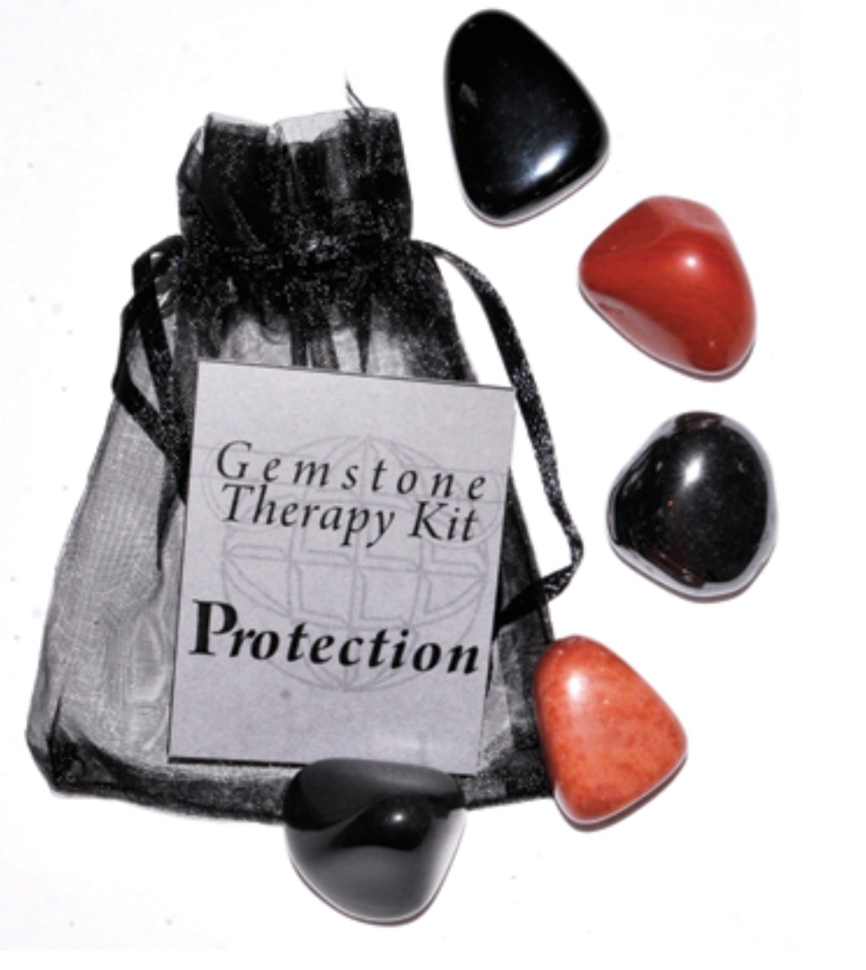 Protection gemstone therapy