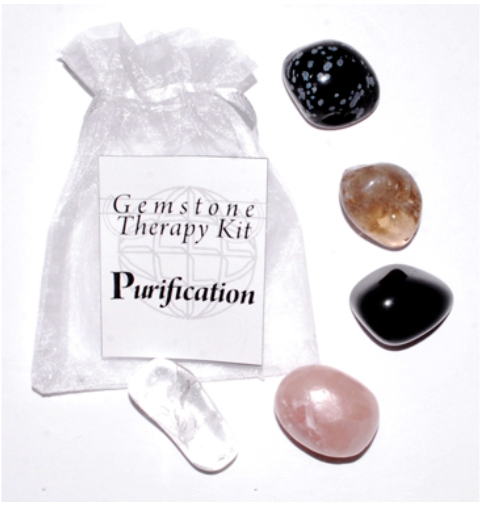 Purification gemstone therapy