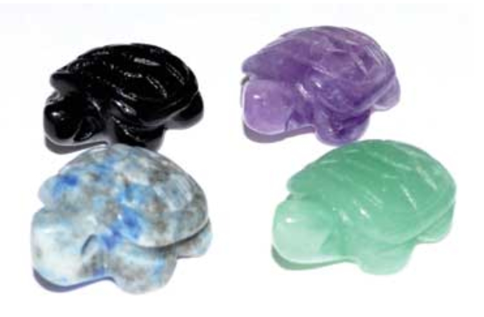 15mm Turtle various stones (2/pk)