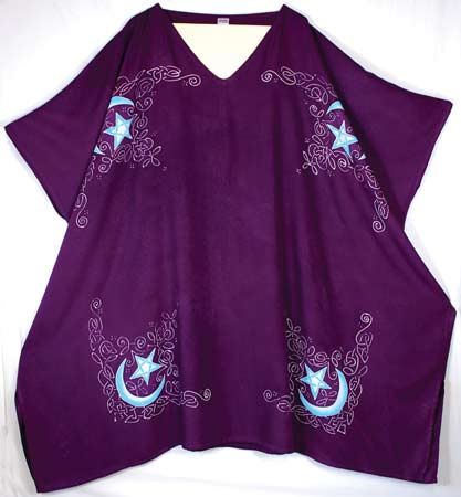 Celtic Moon Caftan purple