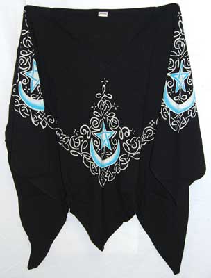 Celtic Moon Black Large Top